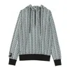 Boy London Men's Hoodie Aver Hood In Black/white