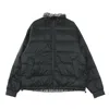 Boy London Stripe Eagle Down Reversible Men's Down Jacket In Black