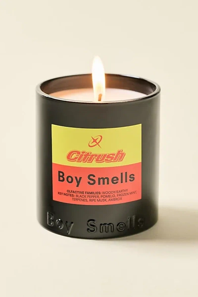 Boy Smells Citrush 8.5 oz Scented Candle In Citrush At Urban Outfitters In Black