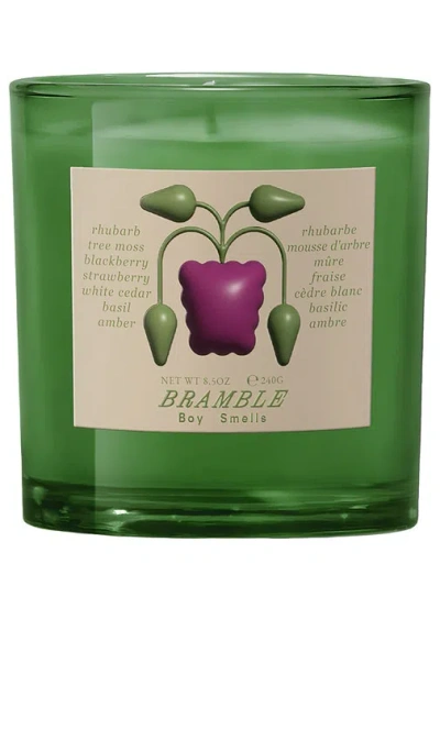 Boy Smells Farm To Candle Bramble Scented Candle In Green