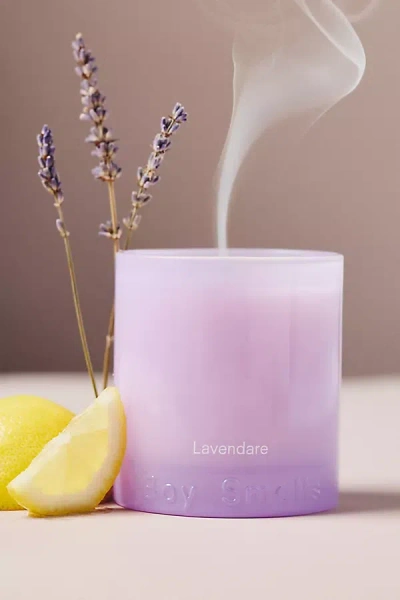 Boy Smells Lavendare Boxed Glass Candle In Purple