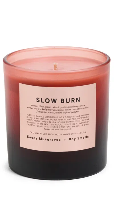 Boy Smells Slow Burn Candle Slow Burn In Orange