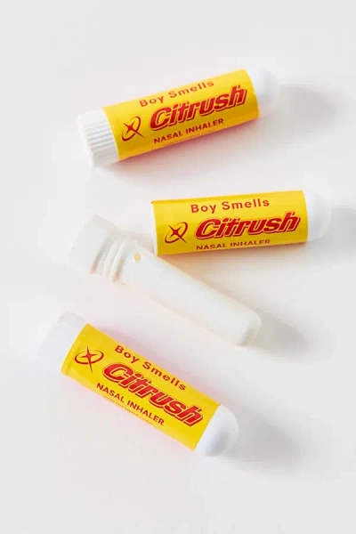 Boy Smells Sniffer Nasal Stick Set In Citrush At Urban Outfitters In Yellow