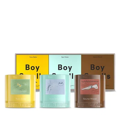 Boy Smells Spa Smells Votive Candle Trio, Pack Of Three 2.8 Oz. Candles - Exclusive In Multi