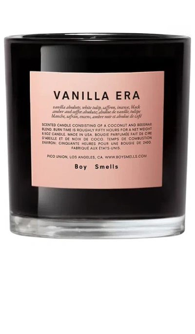 Boy Smells Vanilla Era Scented Candle In Black