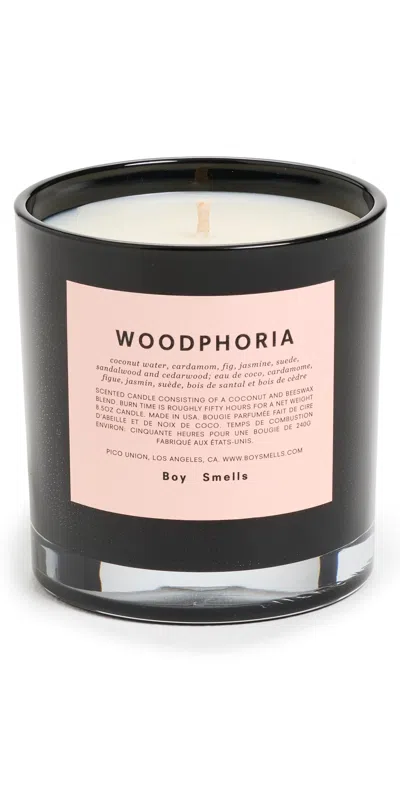Boy Smells Woodphoria Candle Pink/black