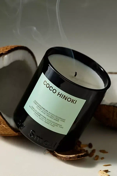 Boy Smells Woody Coco Hinoki Boxed Glass Candle In Green