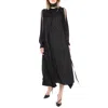 Boyarovskaya Ladies Spiral Dress Black In Black