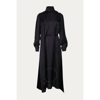 Boyarovskaya Ladies Spiral Dress Black