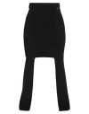 Boyarovskaya Woman Mini Skirt Black Size L Viscose, Polyester