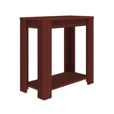Boyd Sleep Brisbane Open Storage Nightstand, Low Profile End Table In Cherry