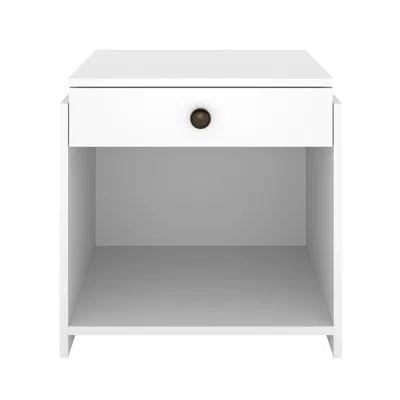 Boyd Sleep Sydney Single Drawer Nightstand In White