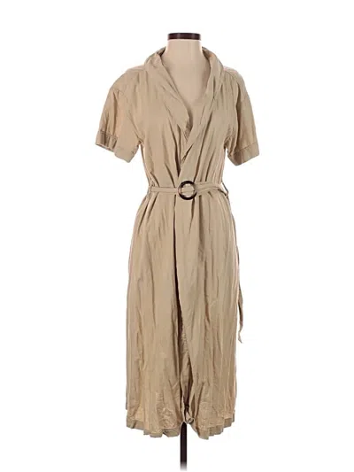 Pre-owned Boyish Casual Dress In Tan