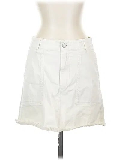 Pre-owned Boyish Casual Skirt In White