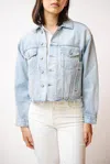 Boyish Harvey Jacket In Light Indigo In Blue