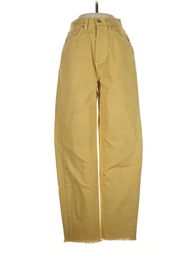 Pre-owned Boyish Khaki Pant In Yellow