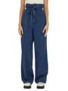 Boyish Regular Fit Palazzo Pants In Blue