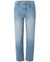 Boyish Women's Tommy High Rise Straight Leg Jeans In Medium Wash