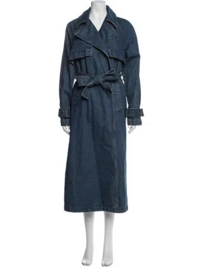 Pre-owned Boyish Trench Coat In Blue