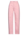 Boyish Woman Jeans Pink Size 27 Cotton, Recycled Polyester In Pink