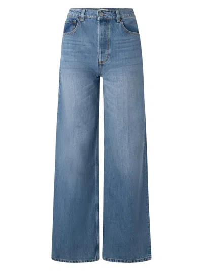Boyish Women's The Jovi Retro Wide Leg High Rise Jeans