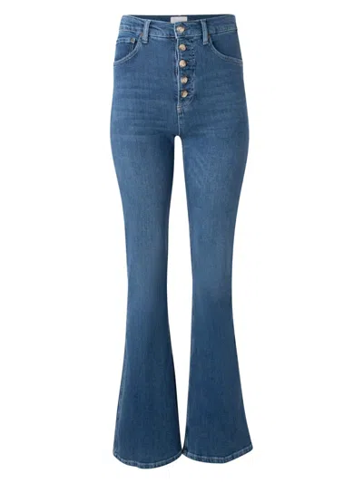 Boyish Women's The Ricky High Rise Flare Stretch Jeans