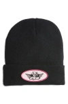 Boys Lie 1-800 Rib Beanie In Brown