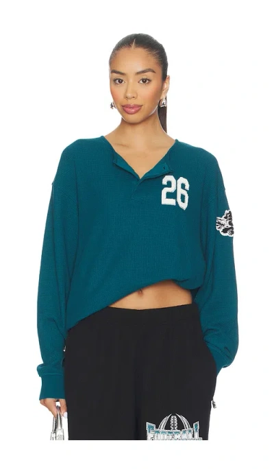 Boys Lie A Little Birdie Told Me K-bf Crewneck In Green