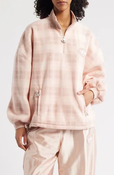 Boys Lie Alex On My Team A1 Quarter Zip Pullover In Pink