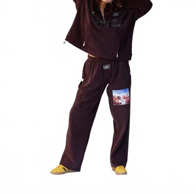 Boys Lie Alex Relaxed Sweatpants In Chocolate Brown In Multi