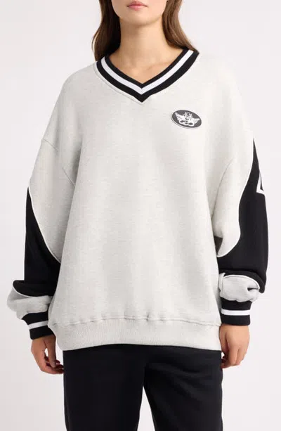 Boys Lie Aram Hayley V-neck Sweatshirt In Multi