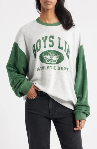 Boys Lie Athletics Kara Crewneck Sweatshirt In Multi