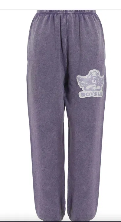 Boys Lie Aura Let Love Guide My Way Kimmy Pant In Grey