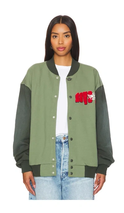 BOYS LIE B SHOCK VARSITY JACKET