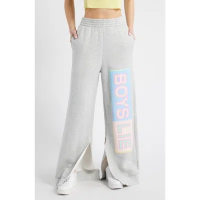 Boys Lie Better Half V2 Sweatpants In Grey