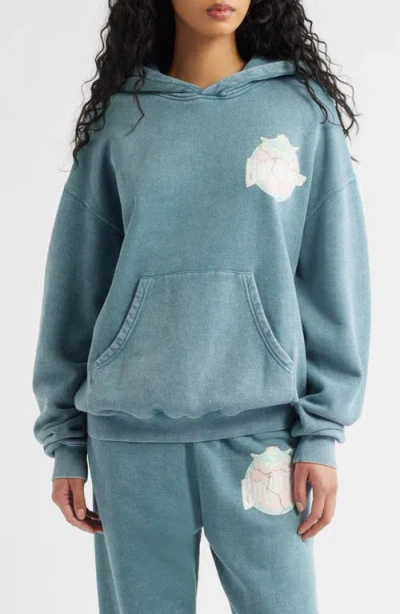 Boys Lie Breakfast Beers Hoodie In Blue