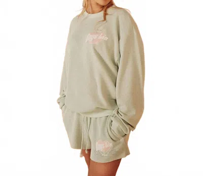 Boys Lie Breakfast Beers Pastel Basic Shorts In Sea Moss In Green