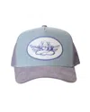 Boys Lie Candyqueen Trucker Hat In Blue-grey In Multi