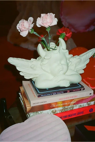 Boys Lie Cherub Vase In Cream At Urban Outfitters In Multi