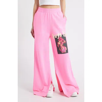 Boys Lie Electric Love V2 Sweatpants In Pink