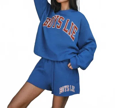 Boys Lie Game Changer Classic Shorts In Blue