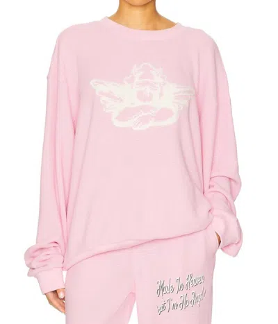 Boys Lie Georgia Rules Sweatshirt In Pink