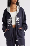Boys Lie Guarded Angel Cotton Hoodie In Black