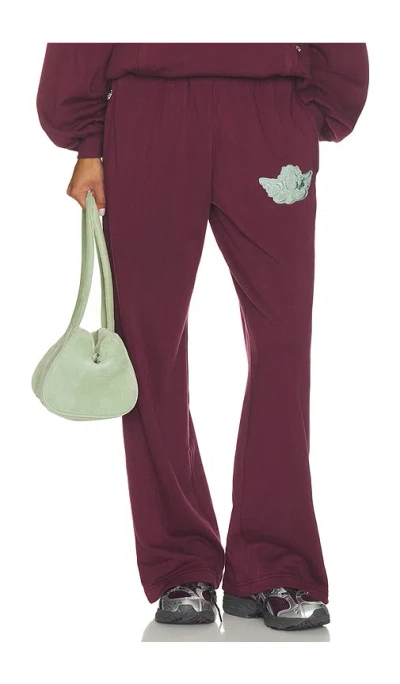 Boys Lie Had Me At Merlot Alex Pant In Wine