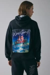 Boys Lie Harley 1-800 Disconnected Graphic Zip-up Hoodie Sweatshirt In Black, Women's At Urban Outfitters In Green