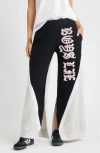 Boys Lie High Class Private School Waffle Knit Sweatpants In Brown