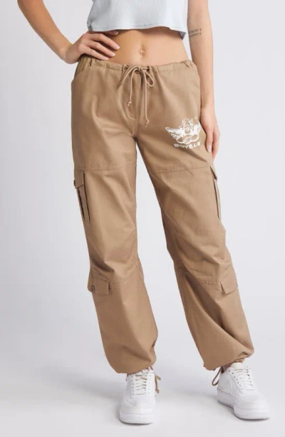 Boys Lie Hits Different Parker Cargo Pant In Brown, Women's At Urban Outfitters