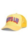 Boys Lie How To Belle Trucker Hat
