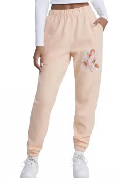 Boys Lie I Am Not Where You Left Me Pants In Peach In Pink