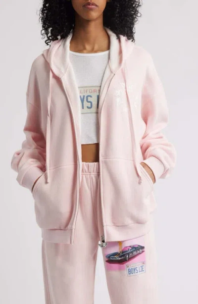Boys Lie Just Fore You Harley Zip Up Hoodie